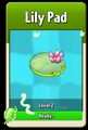 Lily Pad's animation when it is ready to level up