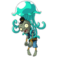 HD Jellyfish Zombie but transparent background