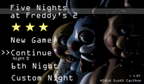 3 Stars in FnaF2