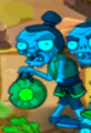 Gong Zombie without its arm