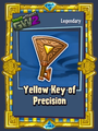 Yellow key of precison sticker.png