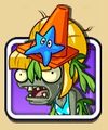 Bikini Conehead's icon that appears when about to play a level including it