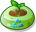 HD recycling plant pot icon