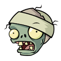 Mummy Zombie's head as a sticker in Plants vs. Zombies Stickers