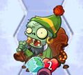 Regifting Zombie frozen (note that he is not tinted blue)