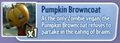 Pumpkin Browncoat's stickerbook description