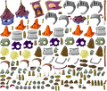Peasant Zombie and his variants sprites