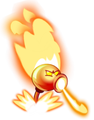 Render of Fire Peashooter's Plant Food effect