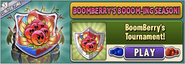 BoomBerry in an advertisement for BoomBerry's Tournament in Arena