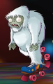 Roller Zombie Yeti in the Plants vs. Zombies for Windows Phone 7 Trailer
