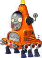 HD Robo-Cone Zombie
