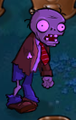 A hypnotized Zombie without his arm