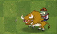 Zombie Bull running (animated)