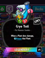 Cryo Yeti (Cryo-Yeti) with his old ability.