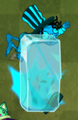 Stiltwalker Zombie ice blocked by Ice Bloom while losing his stilts