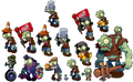 All zombies in high quality