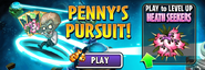 Heath Seeker in the advertisement for Penny's Pursuit