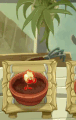 Fire Peashooter being watered (animated, 10.5.2)