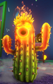 Fire Cactus in-game