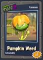 Pumpkin Weed's sticker in Garden Warfare 2