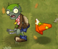 Food Fight Conehead Zombie loses his cone