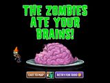 A Conehead Zombie ate the player's brains