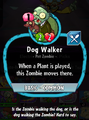 Dog Walker's statistics