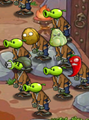 Every zombotany zombie except for tall nut zombie in PvZ:GWE