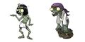 Concept art of the Egyptian and Pirate Zombie (Plants vs. Zombies 2)