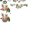 Rabbit Zombie's sprites and assets