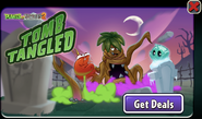 Tomb Tangler in an advertisement for Tomb Tangled!
