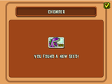 The player got Chomper (Java version)