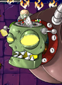 The second degrade of the Zombot (after 1/2 hits)