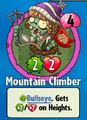 The player receiving Mountain Climber from a Premium Pack before update 1.6.27